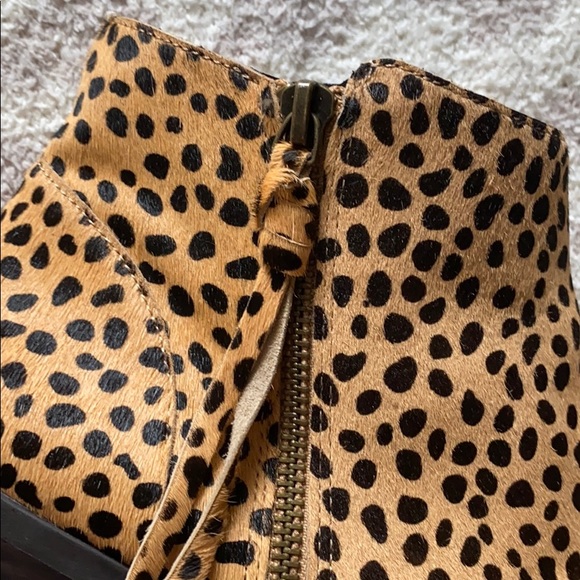 Sole Society Abbott Leopard Booties - Picture 11 of 11